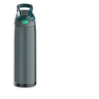 Silicone Straw Water Bottle 450ml  600ml  750ml