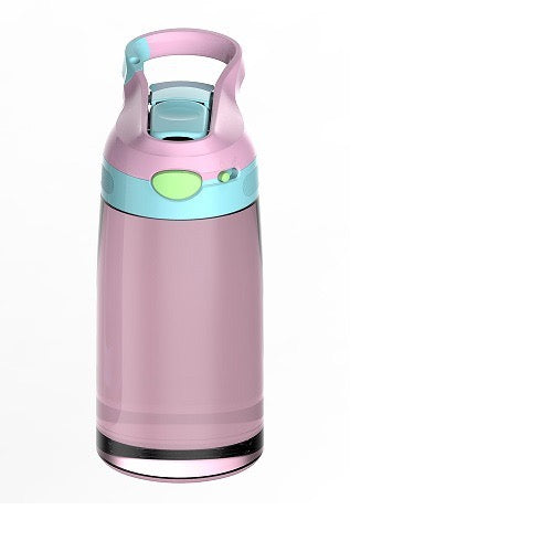 Silicone Straw Water Bottle 450ml  600ml  750ml