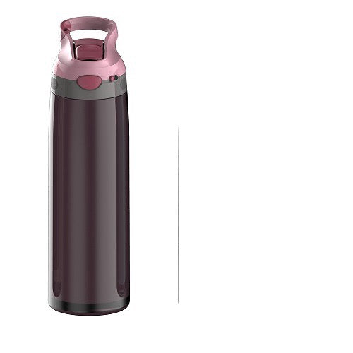 Silicone Straw Water Bottle 450ml  600ml  750ml