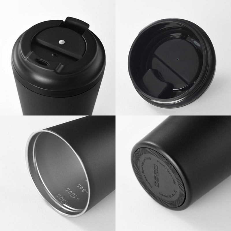 Steel coffee mug 360ml/ 120z
