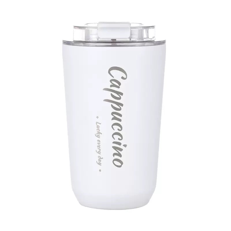 Steel coffee mug 380ml/ 120z ;  480ml/ 16oz