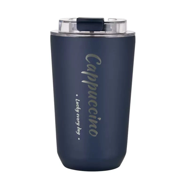 Steel coffee mug 380ml/ 120z ;  480ml/ 16oz