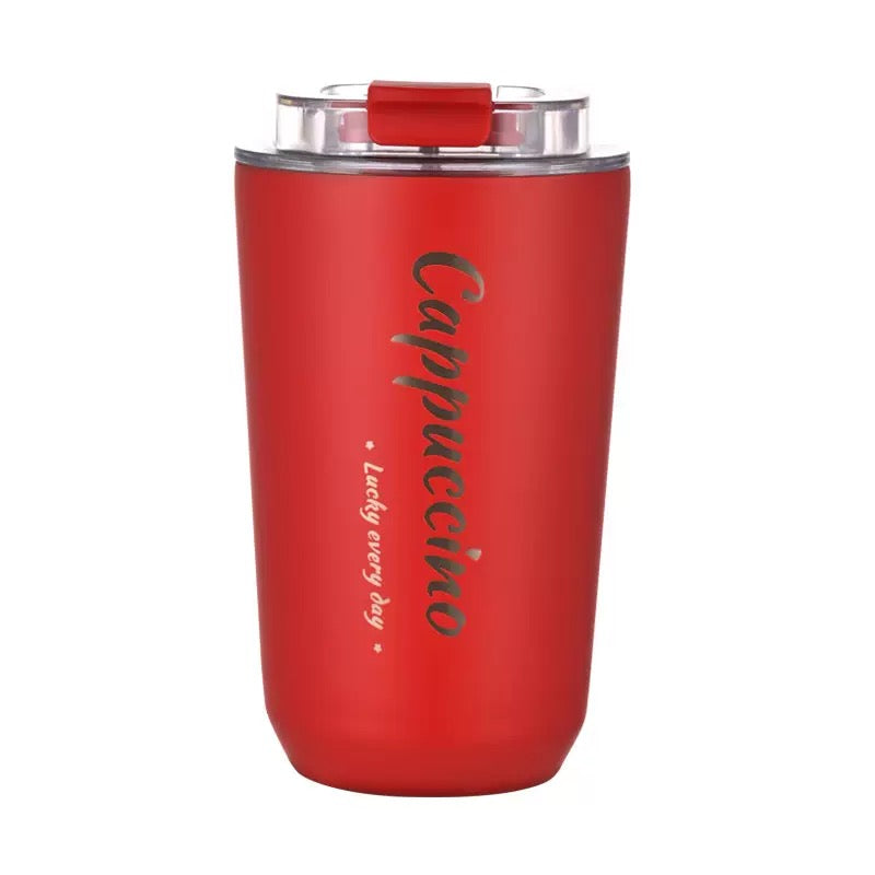 Steel coffee mug 380ml/ 120z ;  480ml/ 16oz