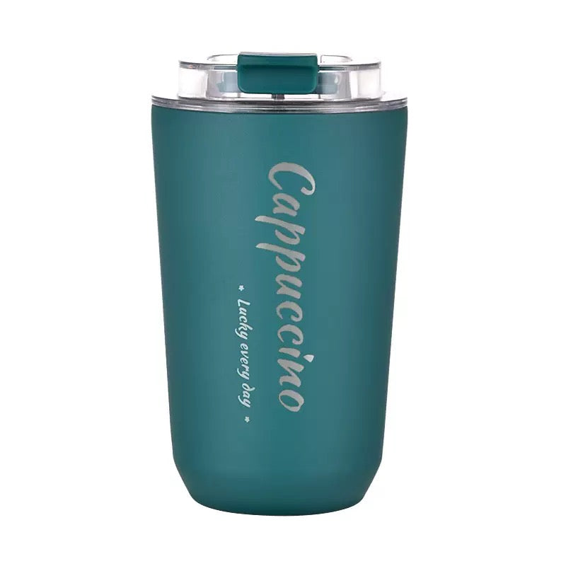 Steel coffee mug 380ml/ 120z ;  480ml/ 16oz