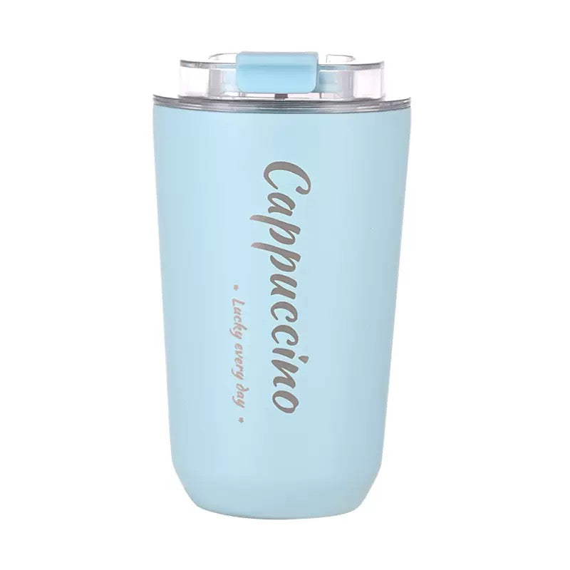 Steel coffee mug 380ml/ 120z ;  480ml/ 16oz
