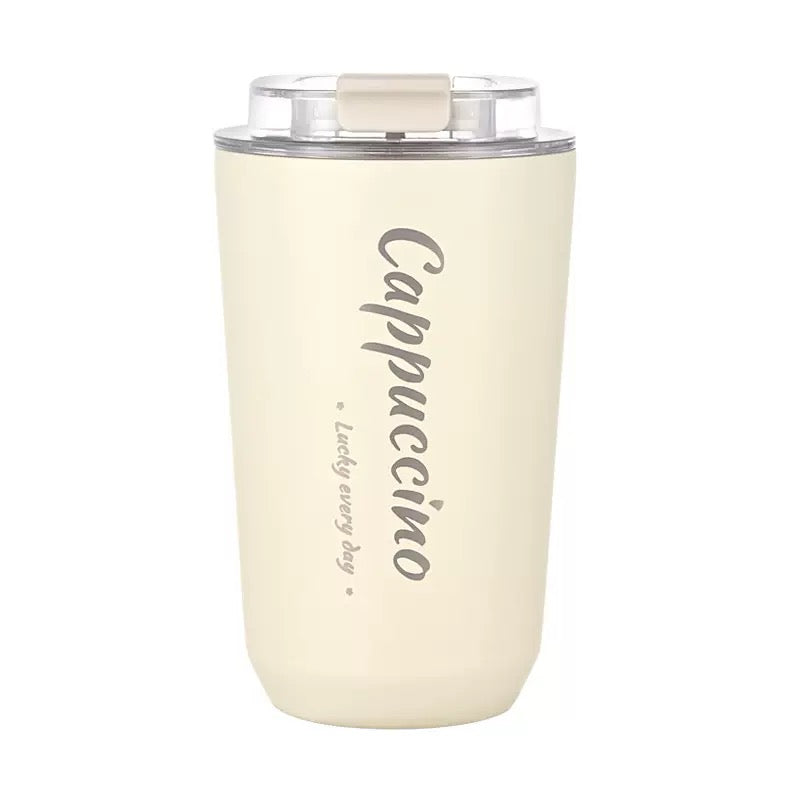 Steel coffee mug 380ml/ 120z ;  480ml/ 16oz