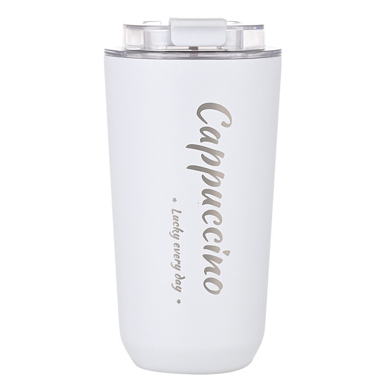 Steel coffee mug 380ml/ 120z ;  480ml/ 16oz