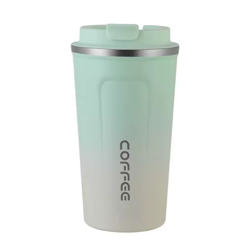 Steel coffee mug 380ml/ 120z ;  500ml / 16oz