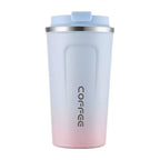 Steel coffee mug 380ml/ 120z ;  500ml / 16oz