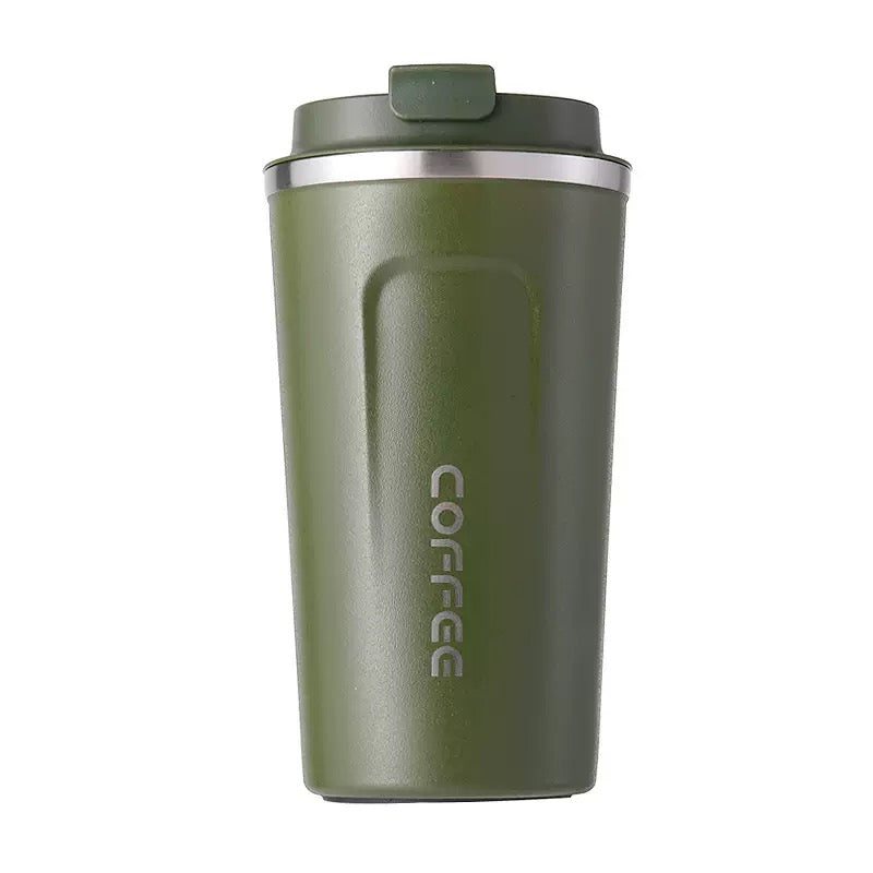 Steel coffee mug 380ml/ 120z ;  500ml / 16oz