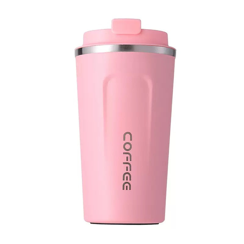 Steel coffee mug 380ml/ 120z ;  500ml / 16oz