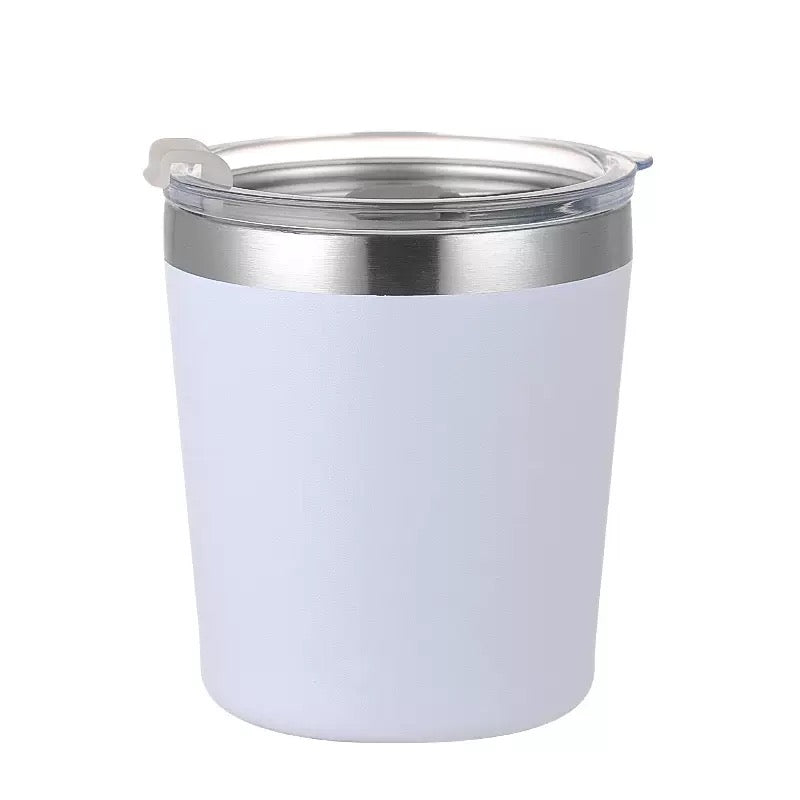 Steel coffee mug  8oz