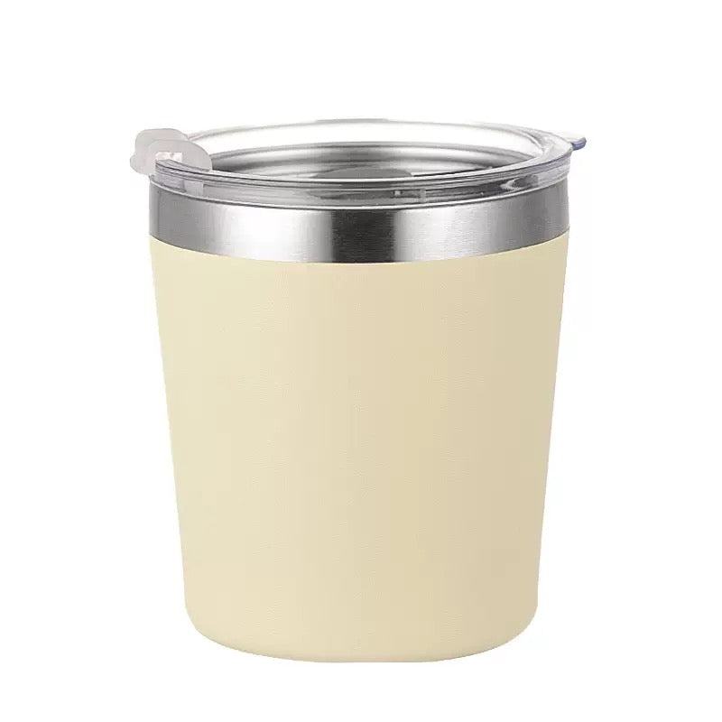 Steel coffee mug  8oz