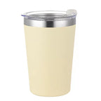 Steel coffee mug with handle  12oz