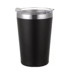 Steel coffee mug with handle  12oz