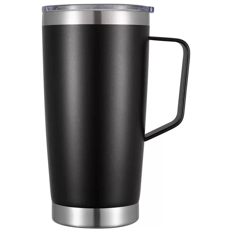 Steel coffee mug with handle  20oz/ 30oz
