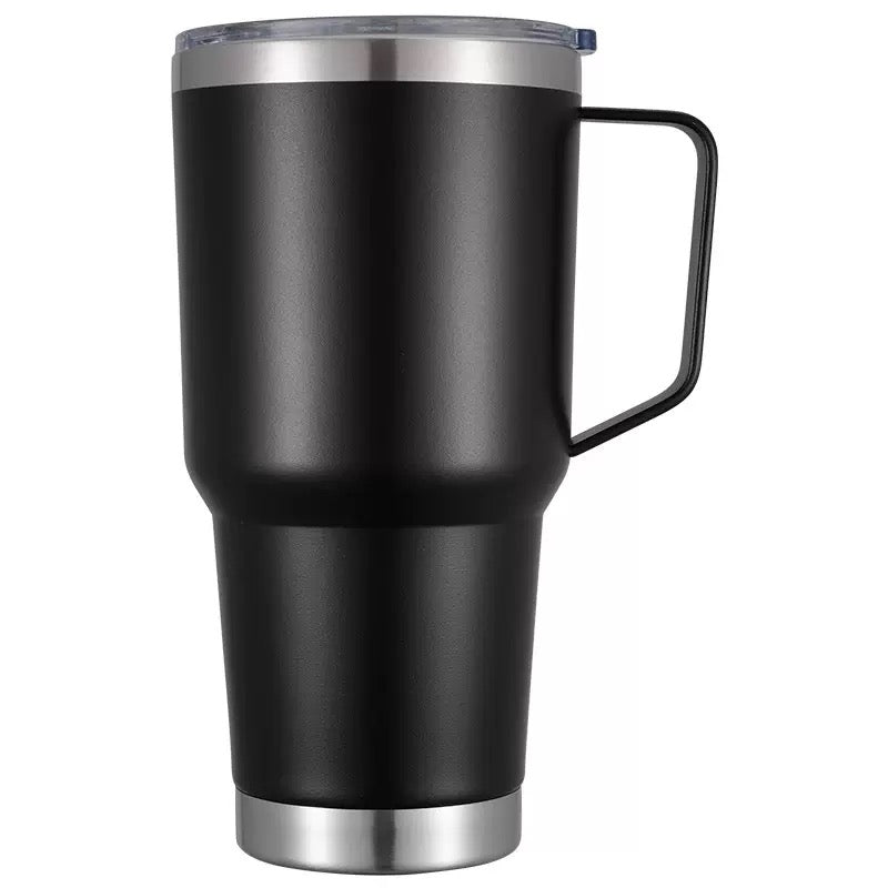 Steel coffee mug with handle  20oz/ 30oz