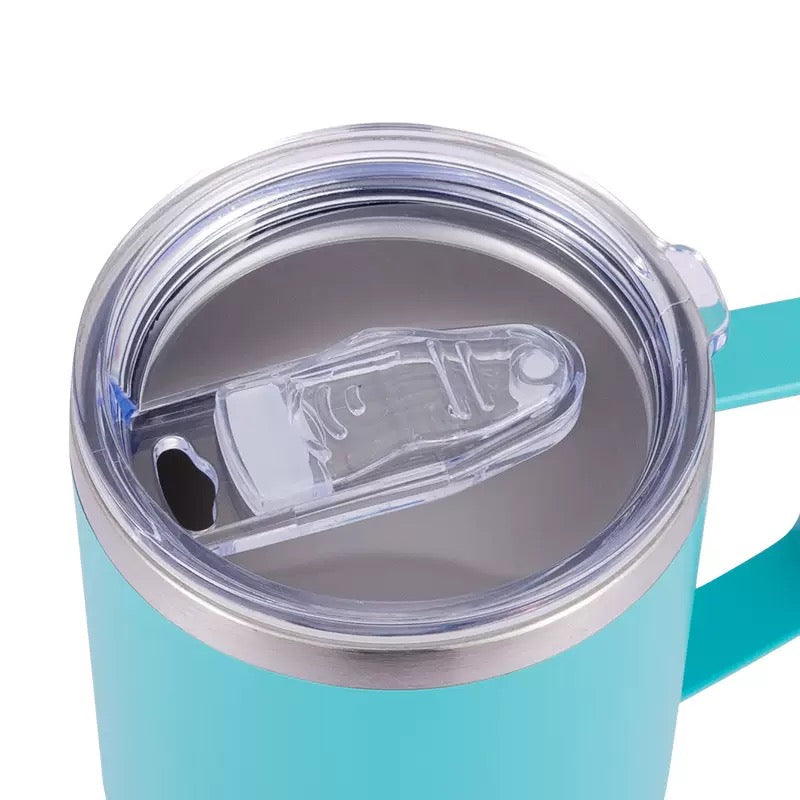 Steel coffee mug with handle  20oz/ 30oz