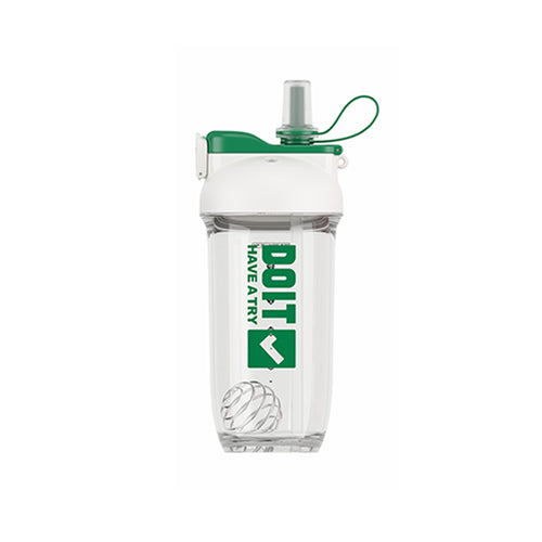 Tritan Shaker Bottle 750ml with straw